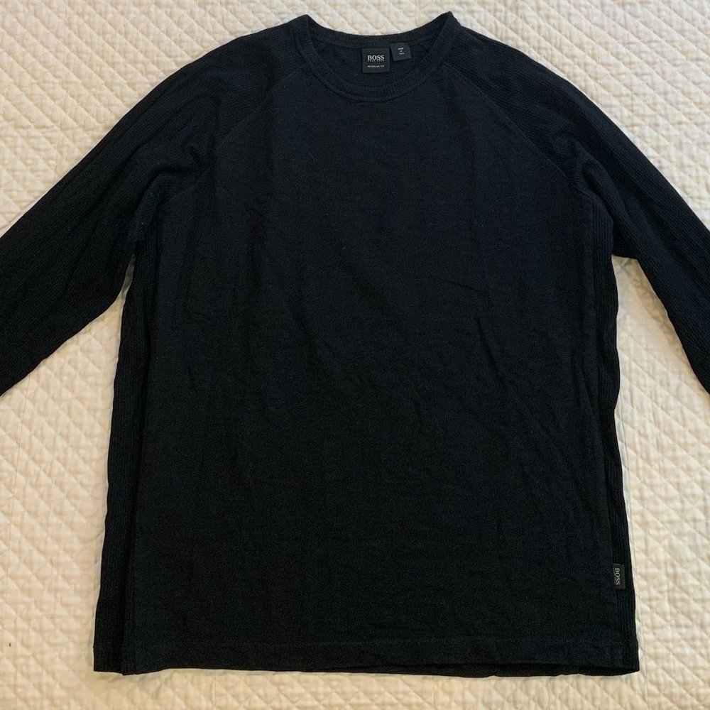 Hugo Boss - Mens Black Long Sleeve
